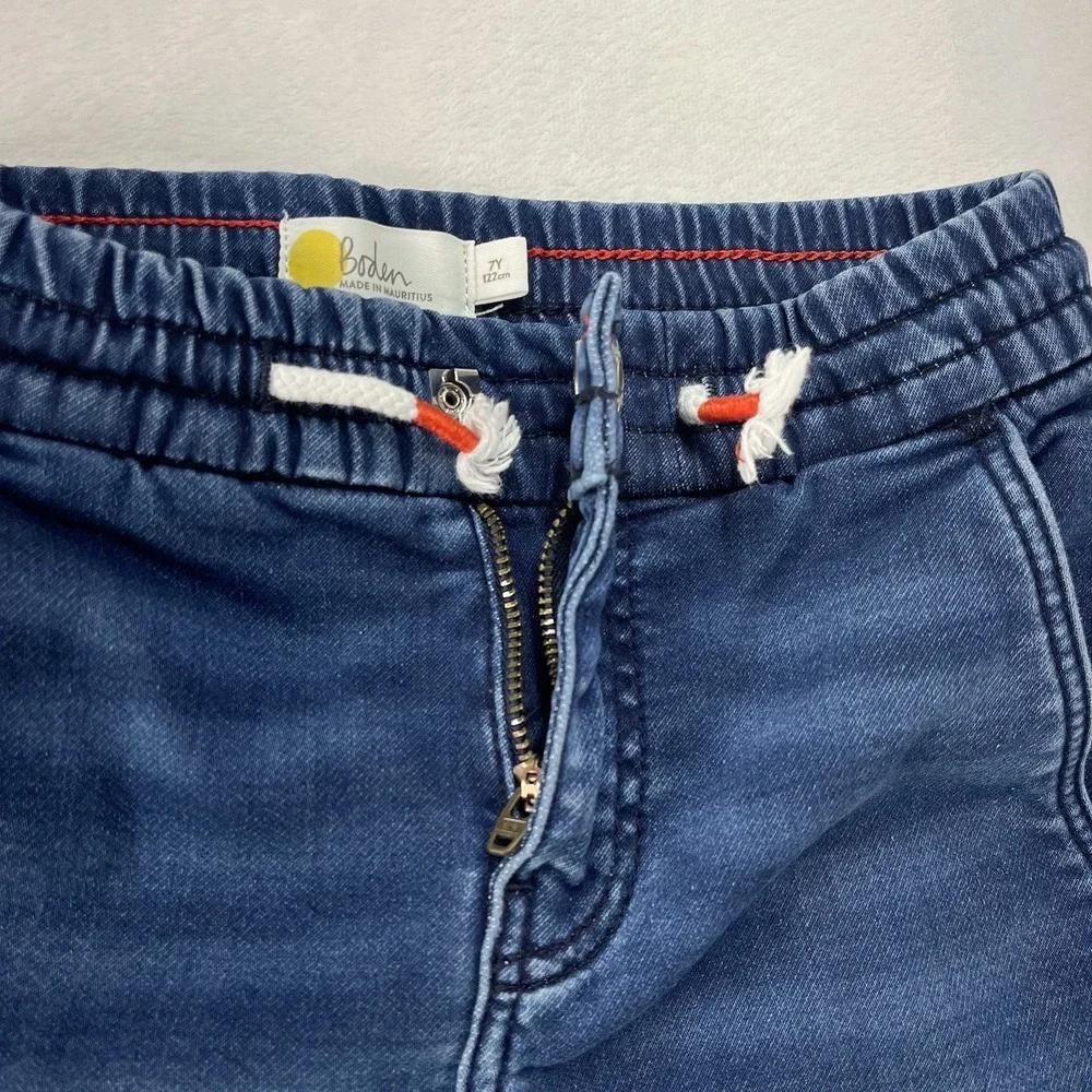 Baby Boden Jeans Boys 7Y Straight Leg Denim Casual Normcore Staple Basics